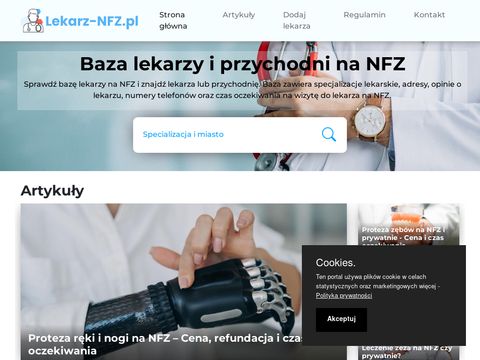 Lekarz-nfz.pl - ginekolog na NFZ i prywatnie