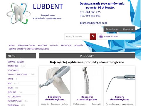 Lubdent.com.pl wiertła dentystyczne