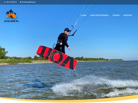 Kiteloop.pl - szkoła kitesurfing