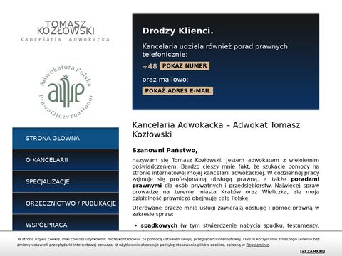 Kozlowski-adwokat.pl kancelaria adwokacka