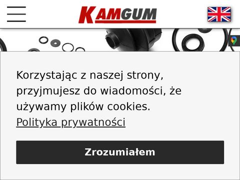Kamgum.pl - producent wyrobów gumowych
