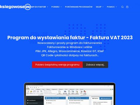 Ksiegowosc24.pl program do fakturowania