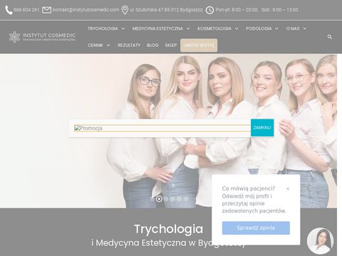 Instytutcosmedic.com - trycholog Bydgoszcz