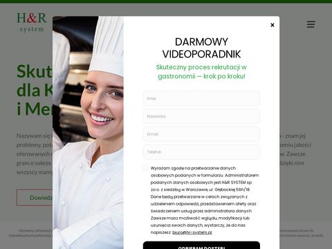 Hr-system.pl szkolenia kelnerskie