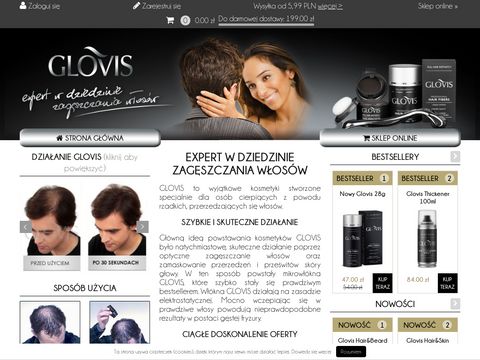 Glovis.pl mikrowłókna w sprayu