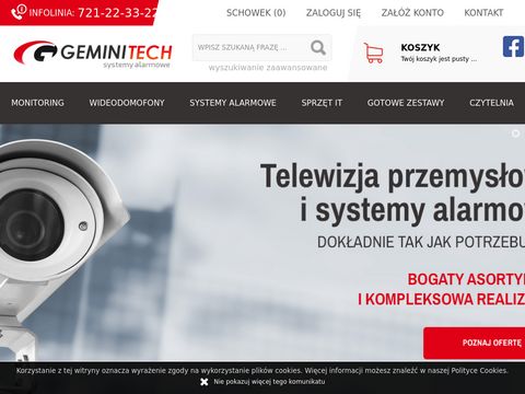 Geminitech.pl montaż monitoringu Międzywodzie