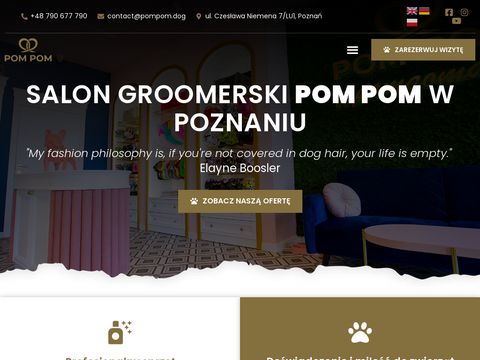 PomPom - salon groomerski z Poznania