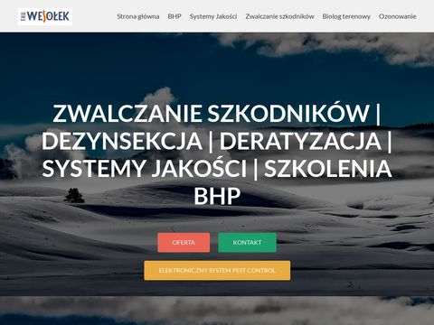 Fhuwesolek.pl - zwalczanie szkodników