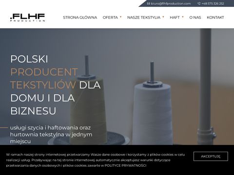 FLHF production - producent tekstyliów