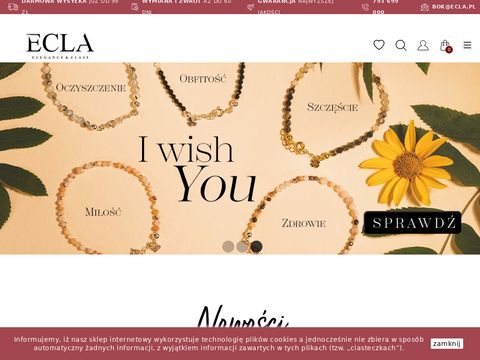Ecla.pl - sklep jubilerski z biżuterią online
