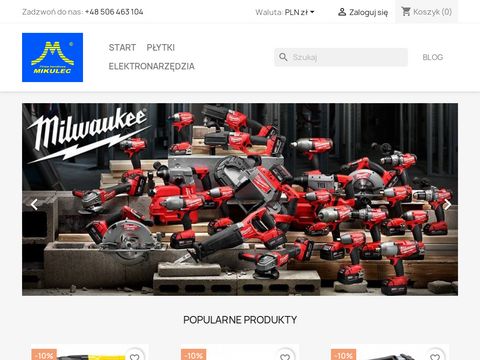 E-mikulec.pl - wiertarki Milwaukee