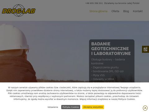Drog-lab.pl - badanie nośności Warszawa