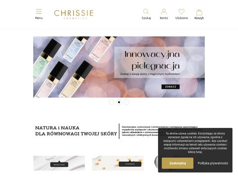 Chrissiecosmetics.com.pl kosmetyki premium
