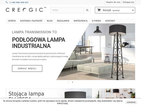 Creogic.pl lampy nowoczesne