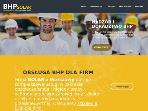 Solar szkolenia BHP Warszawa