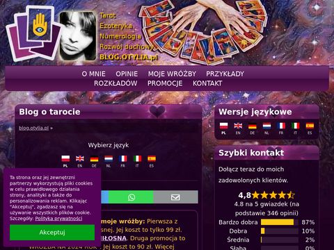Blog.otylia.pl - postaw sobie tarota