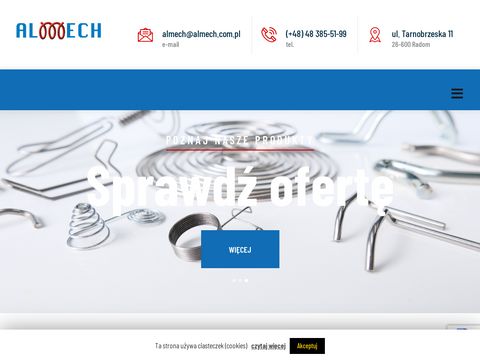 Almech.com.pl - sprężyny producent