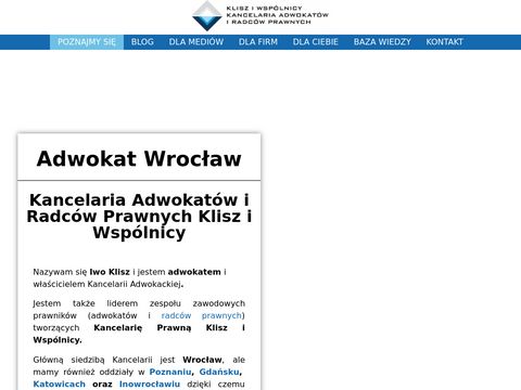 Adwokat-wroclaw.biz.pl usługi prawne