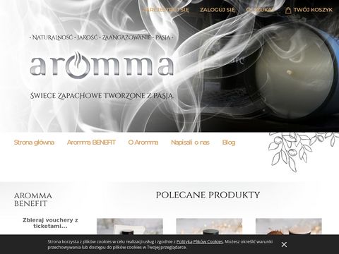 Aromma.pl - świece zapachowe
