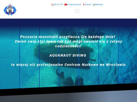 Aquanaut Diving nurkowanie na wodach otwartych