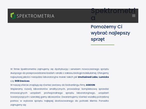 Spektrometria.com.pl analiza