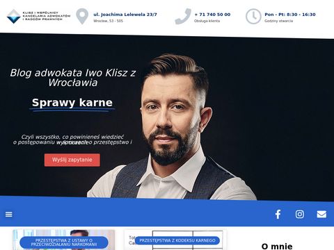 Sprawy-karne.biz.pl - adwokat Wrocław