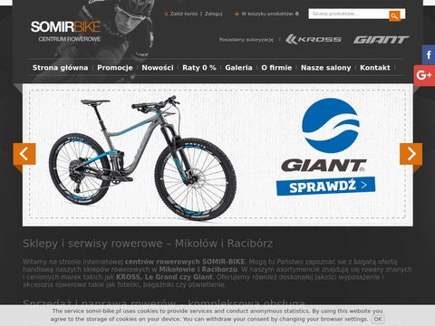 Somir-bike.pl sklep rowerowy Racibórz