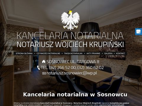 Krupiński Wojciech kancelarie notarialne