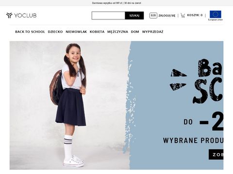 Sklep.yoclub.pl ubranka dla niemowląt