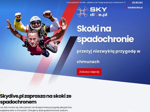 Skacz.pl skoki spadochronowe w tandemie Wrocław