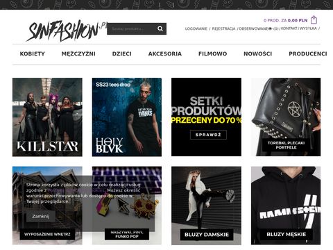Sinfashion.pl koszulki metalowe