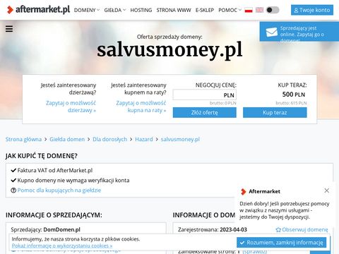 Salvusmoney.pl pożyczki z gwarantem