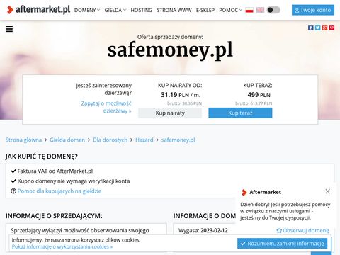 Safemoney.pl waluty online