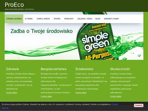 ProEco - Ekologiczne środki czystości