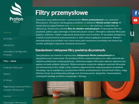 Proton producent filtrów wielkopolska
