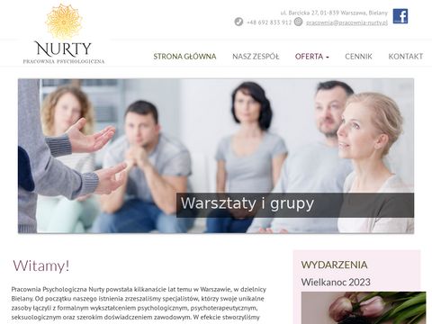 Pracownia-nurty.pl - terapia par Warszawa