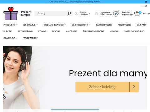 Prezentsimple.pl sklep z upominkami