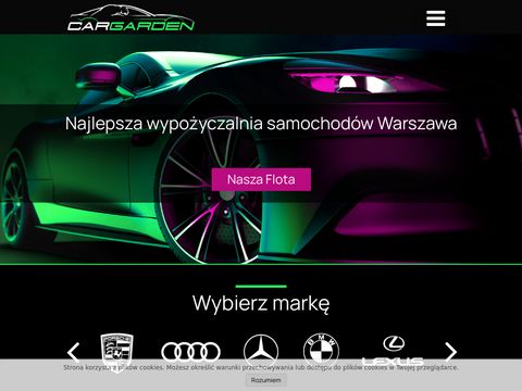 Cargarden - wypożyczalnia aut Warszawa