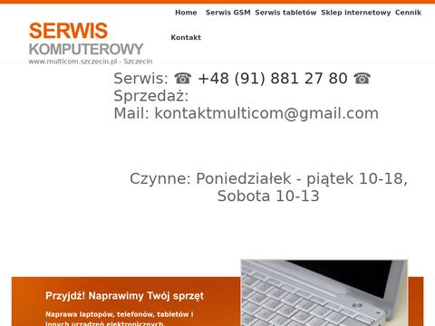 Multicom.szczecin.pl serwis komputerowy