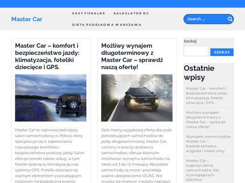 Master-car.com.pl wypożyczalnia samochodów Łódź