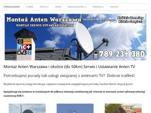 Montaz-Anten-Sat.pl Warszawa