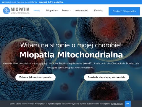 Miopatia.pl - przekaż 1% podatku