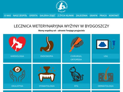 Lecznicawyzyny.pl rzetelny weterynarz Bydgoszcz