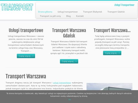 Logistic.warszawa.pl transport