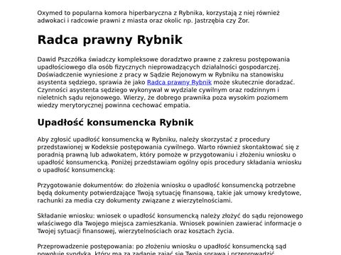 Oxymed.rybnik.pl komora