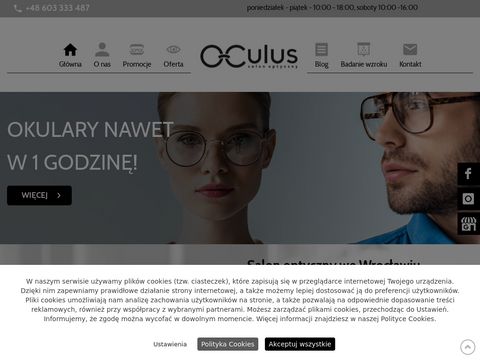 Oculus badanie wzroku Wrocław