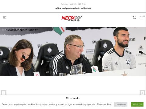 Neox-racing.com fotel dla gracza gamingowy