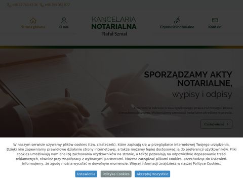 Rafał Szmal notariusze Sosnowiec