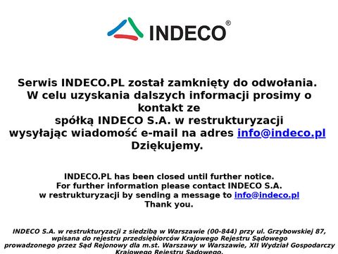 Indeco.pl drzwi przesuwne
