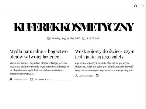 Kuferek-Upominki.pl kosmetyki naturalne